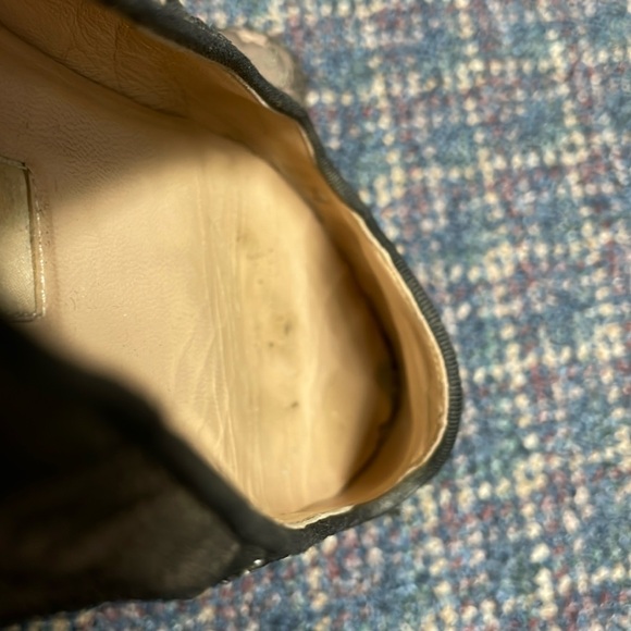 Preloved Valentino Lace Embellished Flats Loafers size 36 1/2 - Picture 12 of 17